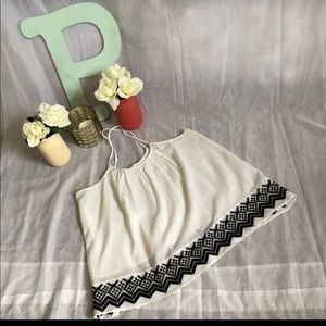 Tribal circle blouse